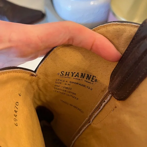 Shyanne Tassel Snip Toe Cowboy/Cowgirl Boots Size 9 - Picture 5 of 10